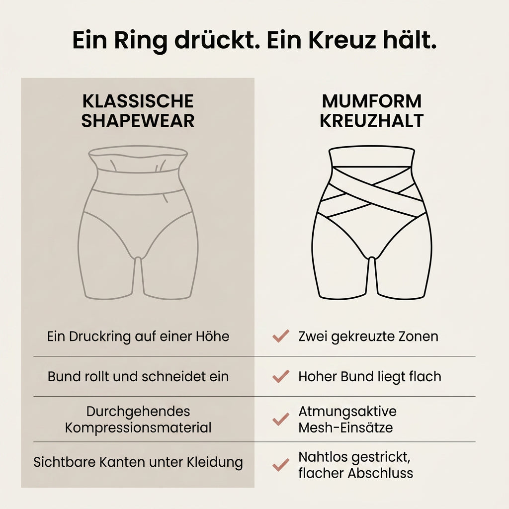 MUMFORM Kreuzhalt-Shorts