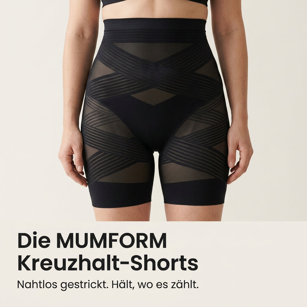 MUMFORM Kreuzhalt-Shorts